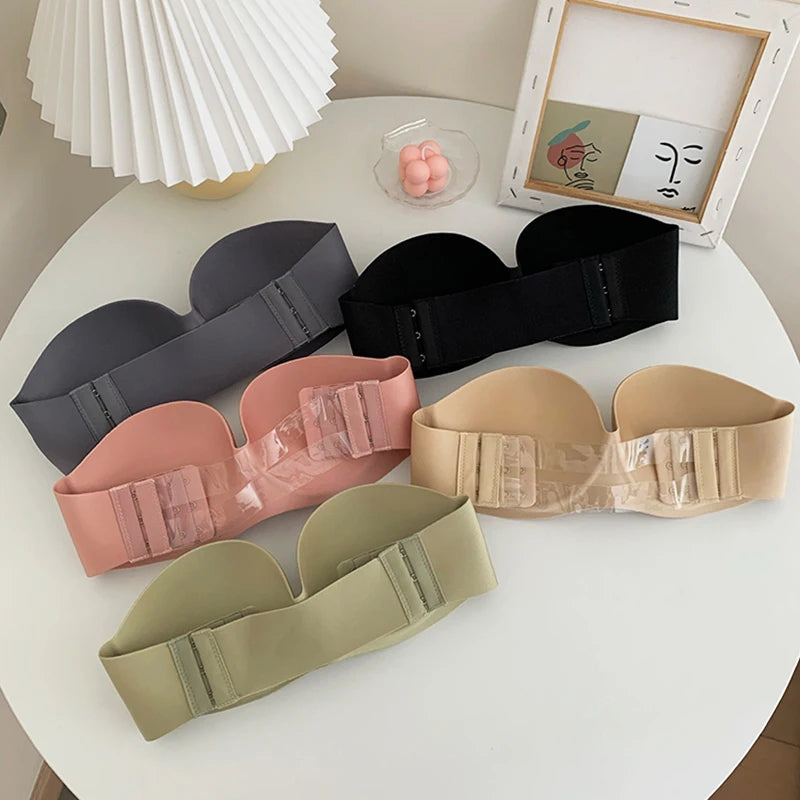 Peris Gems FINETOO Sexy Strapless Bras Women Wireless Bralette Soft Female Underwear Ladies Seamless Bras Invisible Bra With 2pcs Straps FINETOO Sexy Strapless Bras Women Wireless Bralette Soft Female Underwear Ladies Seamless Bras Invisible Bra With 2pcs Straps SHEIN Amazon Temu