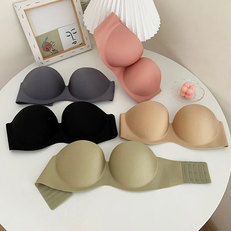 Peris Gems FINETOO Sexy Strapless Bras Women Wireless Bralette Soft Female Underwear Ladies Seamless Bras Invisible Bra With 2pcs Straps FINETOO Sexy Strapless Bras Women Wireless Bralette Soft Female Underwear Ladies Seamless Bras Invisible Bra With 2pcs Straps SHEIN Amazon Temu