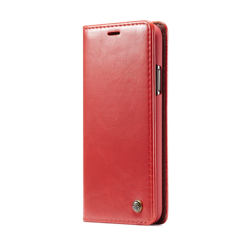 Peris Gems for iPhone 11Pro Max / Red Magnetic Leather Wallet iPhone Cover Case | Card Holder Phone Case Magnetic Leather Wallet iPhone Cover Card Holder Case SHEIN Amazon Temu