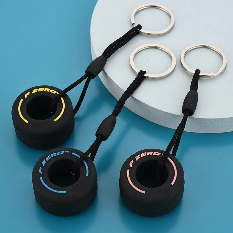 Peris Gems Formula 1 F1 FIA Pirelli Style Tire Keychain Pendant Accessories Formula 1 F1 FIA Pirelli Style Tire Keychain Accessories SHEIN Amazon Temu