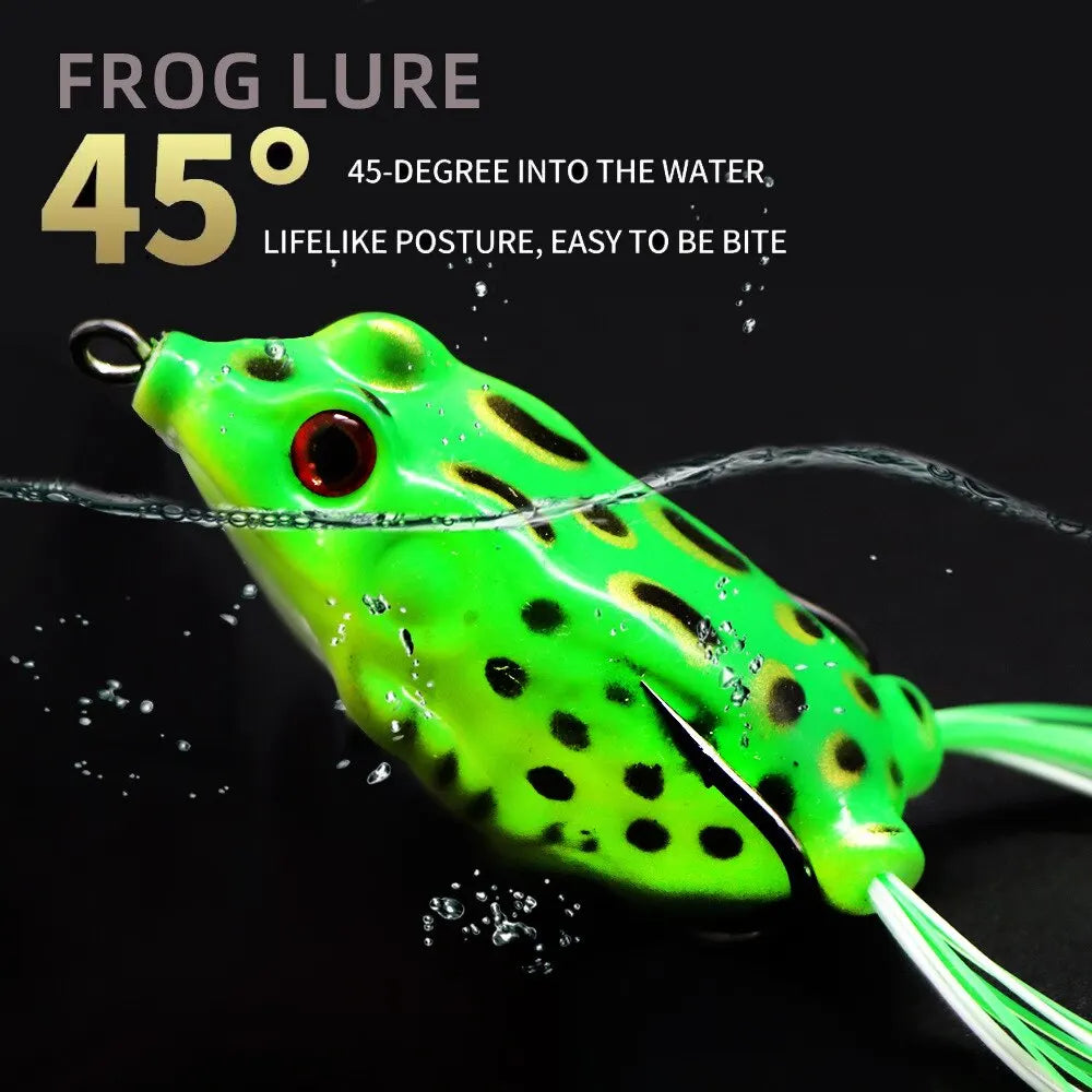 Peris Gems Frog Lures 2pcs Soft Tube Bait Plastic Fishing Lure With Hooks Top Water Soft 3D Eyes Artificial Wild Hanging Fishing Bait Tool Frog Lures 2pcs Soft Tube Bait Plastic Fishing Lure With Hooks Top Water Soft 3D Eyes Artificial Wild Hanging Fishing Bait Tool SHEIN Amazon Temu
