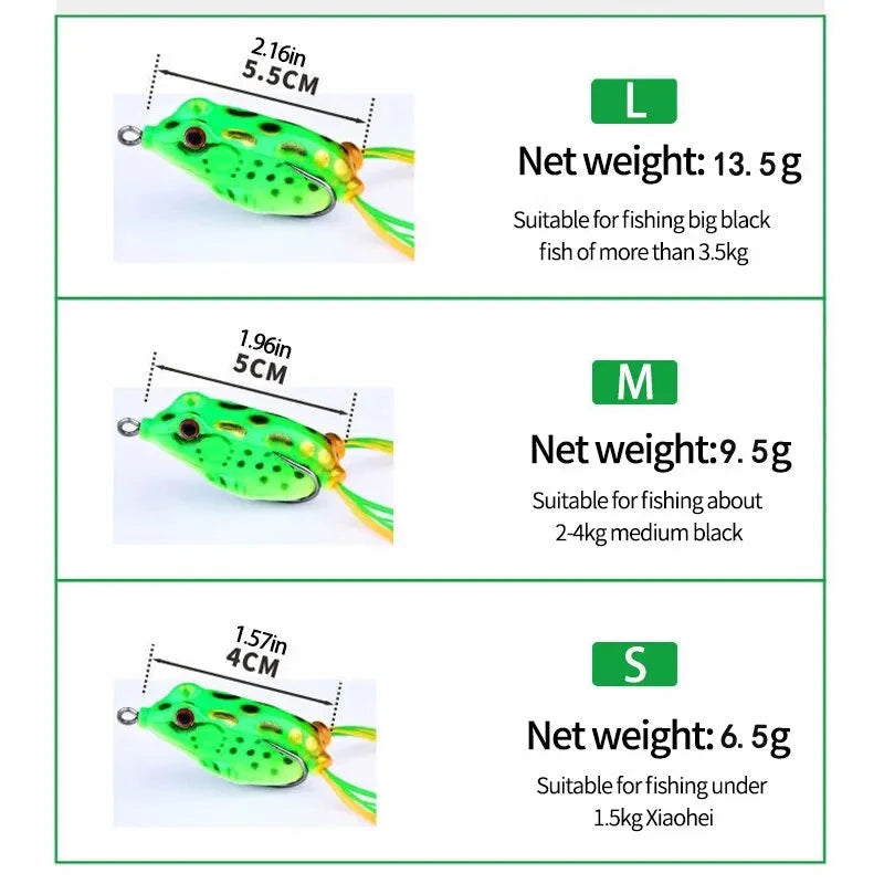 Peris Gems Frog Lures 2pcs Soft Tube Bait Plastic Fishing Lure With Hooks Top Water Soft 3D Eyes Artificial Wild Hanging Fishing Bait Tool Frog Lures 2pcs Soft Tube Bait Plastic Fishing Lure With Hooks Top Water Soft 3D Eyes Artificial Wild Hanging Fishing Bait Tool SHEIN Amazon Temu
