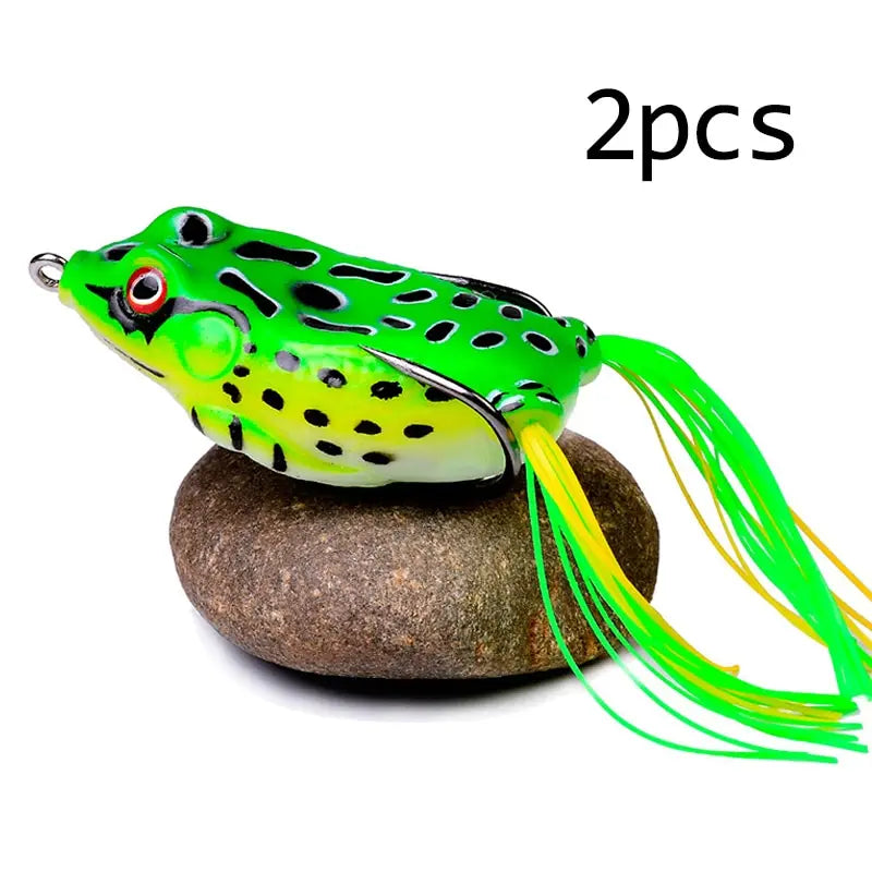 Peris Gems Frog Lures 2pcs Soft Tube Bait Plastic Fishing Lure With Hooks Top Water Soft 3D Eyes Artificial Wild Hanging Fishing Bait Tool Frog Lures 2pcs Soft Tube Bait Plastic Fishing Lure With Hooks Top Water Soft 3D Eyes Artificial Wild Hanging Fishing Bait Tool SHEIN Amazon Temu