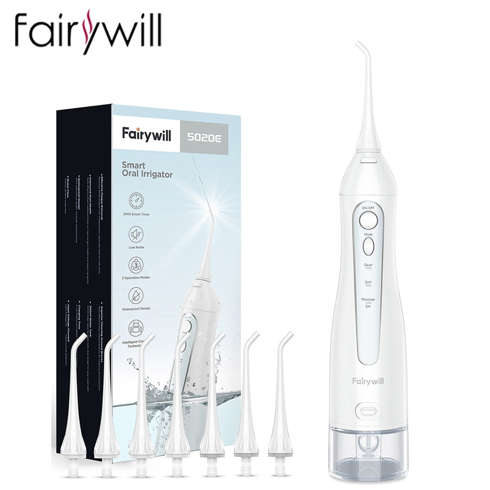 Peris Gems FW-5020E-White Rechargeable 300ML Portable Dental Water Flossers SHEIN Amazon Temu