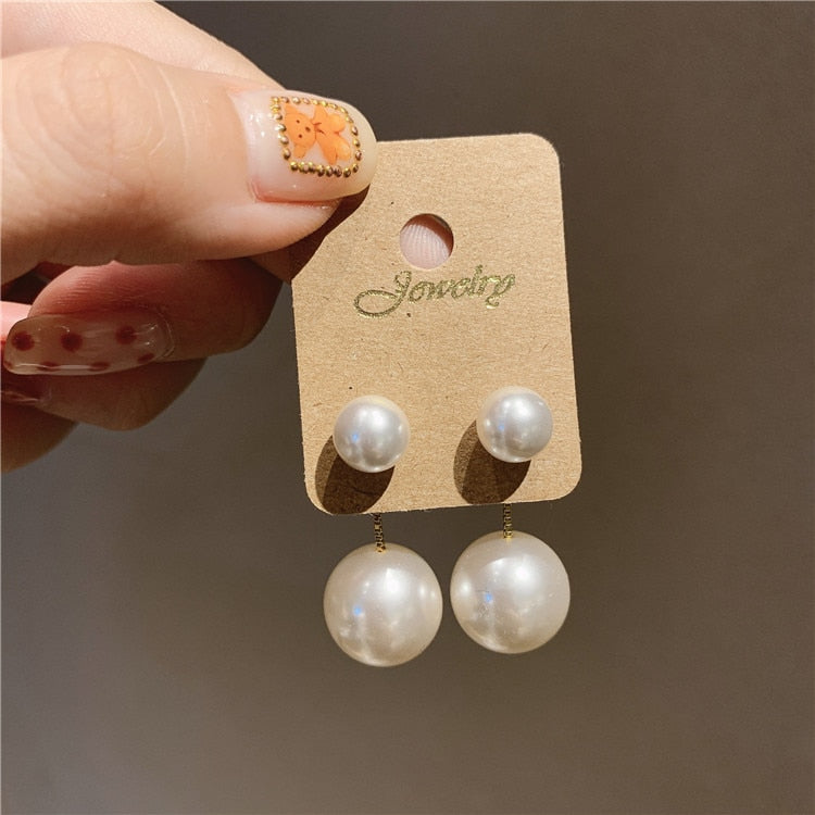 Peris Gems G Baroque Pearl Earrings for Women | Gold Temperament Pearl Earrings for Women SHEIN Amazon Temu
