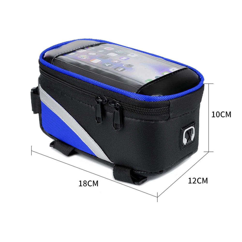 Peris Gems G Bicycle Bag Waterproof Touch Screen Cycling Bag Top Frame Tube Bag MTB Road Bike Bag Phone Case Bike Accessories Bicycle Bag Waterproof Touch Screen Cycling Bag Top Frame Tube Bag MTB Road Bike Bag Phone Case Bike Accessories SHEIN Amazon Temu