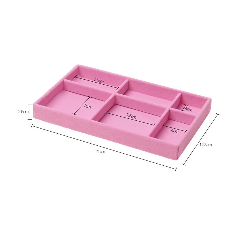 Peris Gems G Velvet Jewelry Display Stackable Tray Case SHEIN Amazon Temu