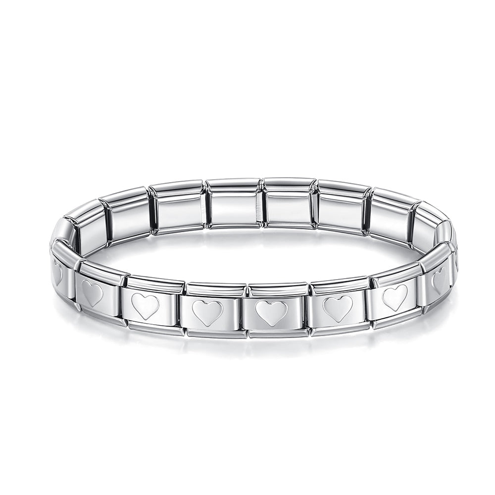 Peris Gems G206 Stainless Steel Watch Bracelet Unisex | Silver Fashion Bracelet Stainless Steel Watch Bracelet Unisex | Silver Bracelet SHEIN Amazon Temu