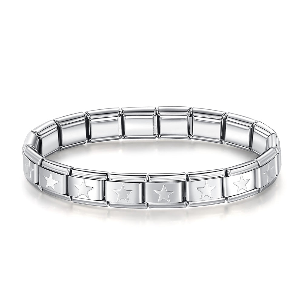 Peris Gems G206 Stainless Steel Watch Bracelet Unisex | Silver Fashion Bracelet Stainless Steel Watch Bracelet Unisex | Silver Bracelet SHEIN Amazon Temu