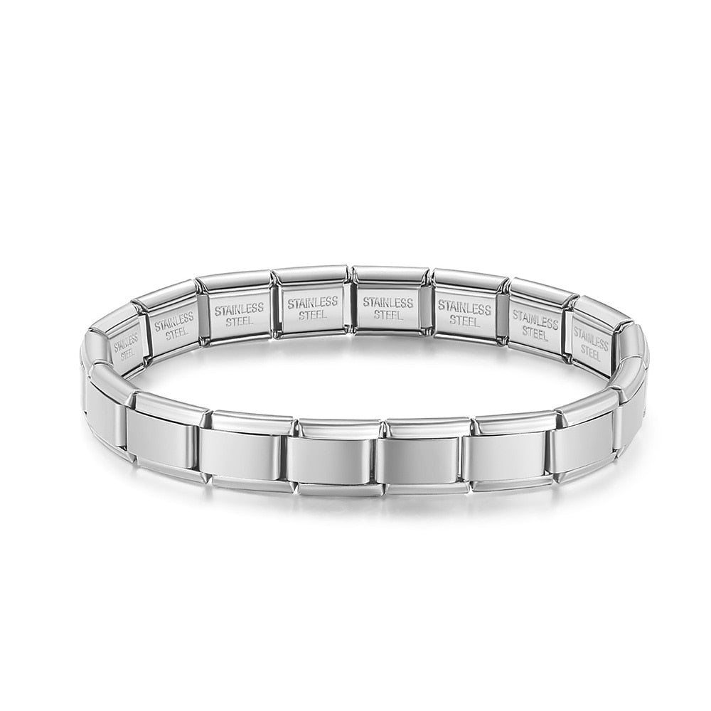 Peris Gems G206 Stainless Steel Watch Bracelet Unisex | Silver Fashion Bracelet Stainless Steel Watch Bracelet Unisex | Silver Bracelet SHEIN Amazon Temu