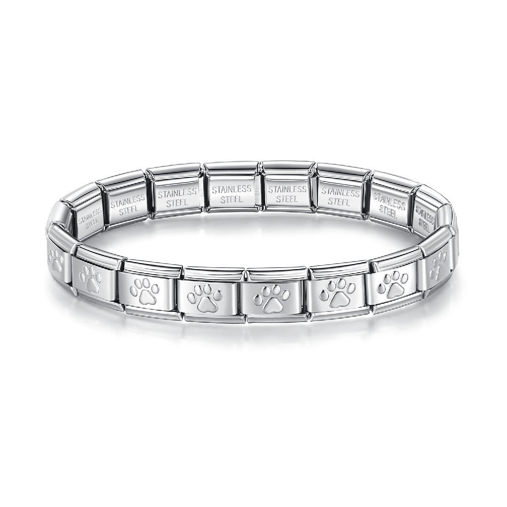Peris Gems G206 Stainless Steel Watch Bracelet Unisex | Silver Fashion Bracelet Stainless Steel Watch Bracelet Unisex | Silver Bracelet SHEIN Amazon Temu