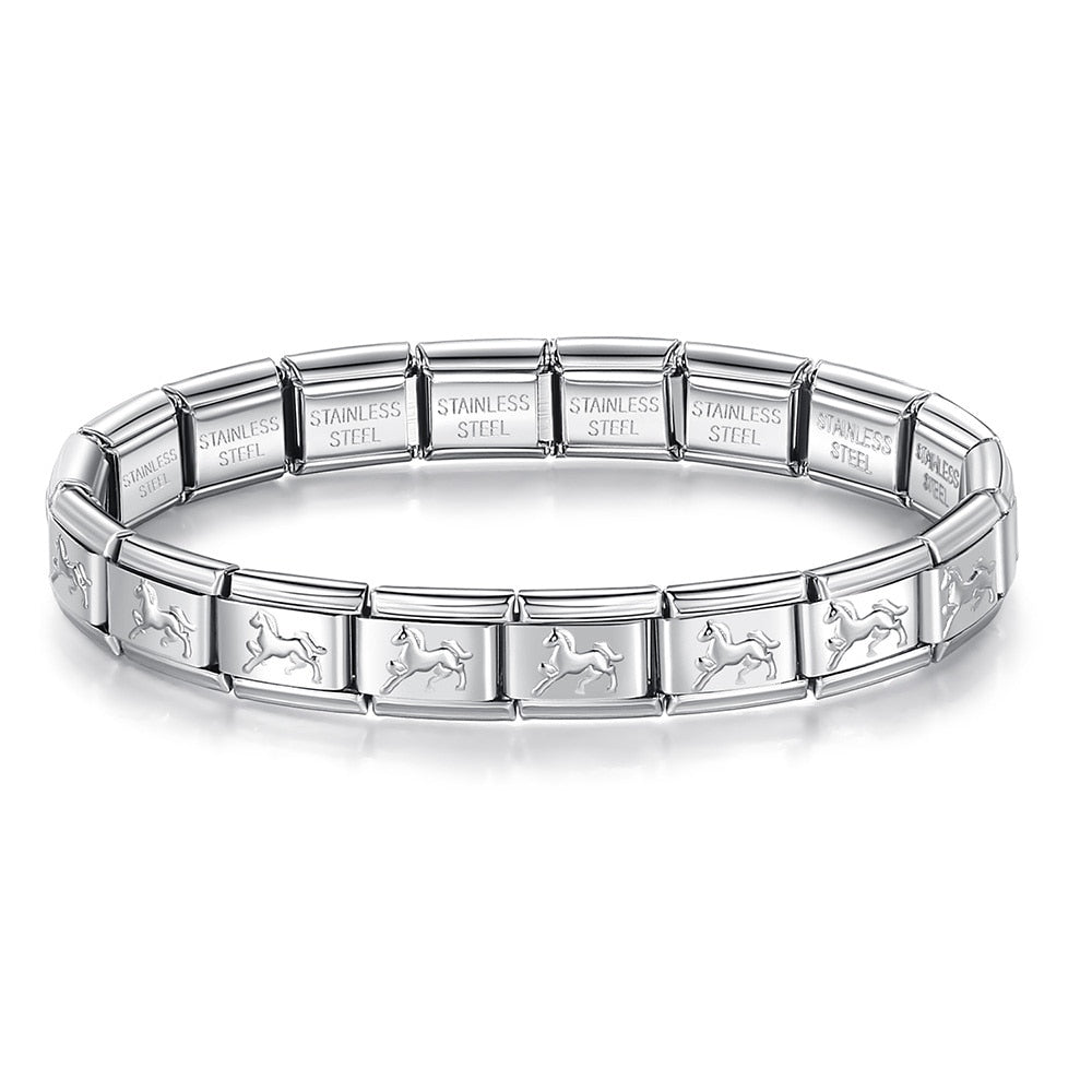 Peris Gems G206 Stainless Steel Watch Bracelet Unisex | Silver Fashion Bracelet Stainless Steel Watch Bracelet Unisex | Silver Bracelet SHEIN Amazon Temu