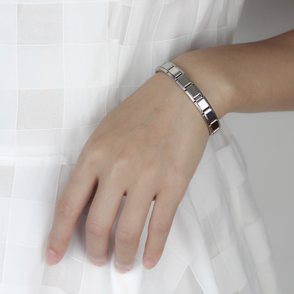 Peris Gems G206 Stainless Steel Watch Bracelet Unisex | Silver Fashion Bracelet Stainless Steel Watch Bracelet Unisex | Silver Bracelet SHEIN Amazon Temu