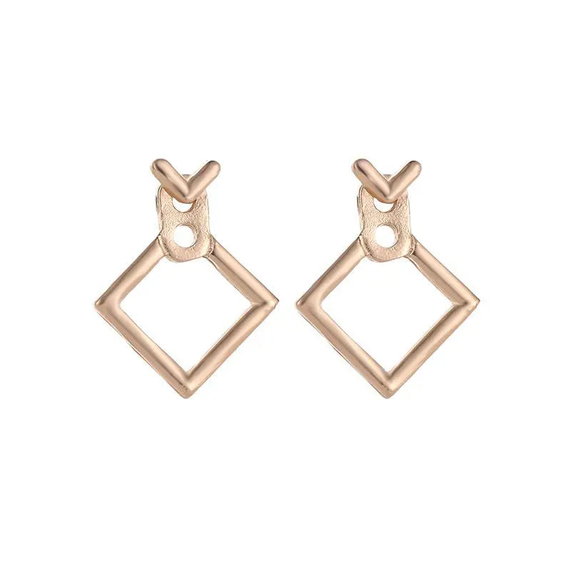Peris Gems Geometric Square Stud Dangle Earrings for Women SHEIN Amazon Temu