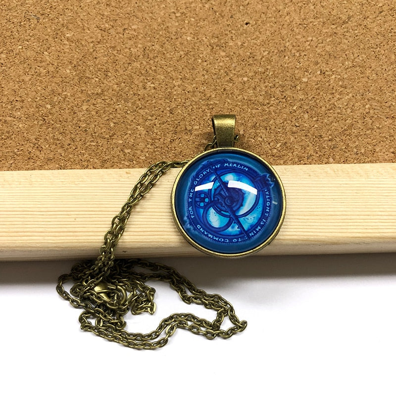 Peris Gems Glory of Merlin Bronze Necklace Unisex | Daylight is Mine Bronze Pendant Necklace SHEIN Amazon Temu