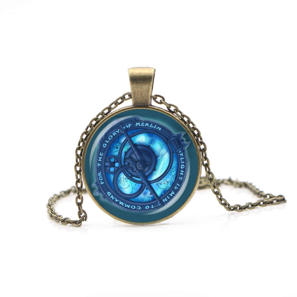 Peris Gems Glory of Merlin Bronze Necklace Unisex | Daylight is Mine Bronze Pendant Necklace SHEIN Amazon Temu