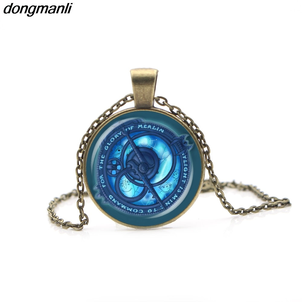 Peris Gems Glory of Merlin Bronze Necklace Unisex | Daylight is Mine Bronze Pendant Necklace SHEIN Amazon Temu