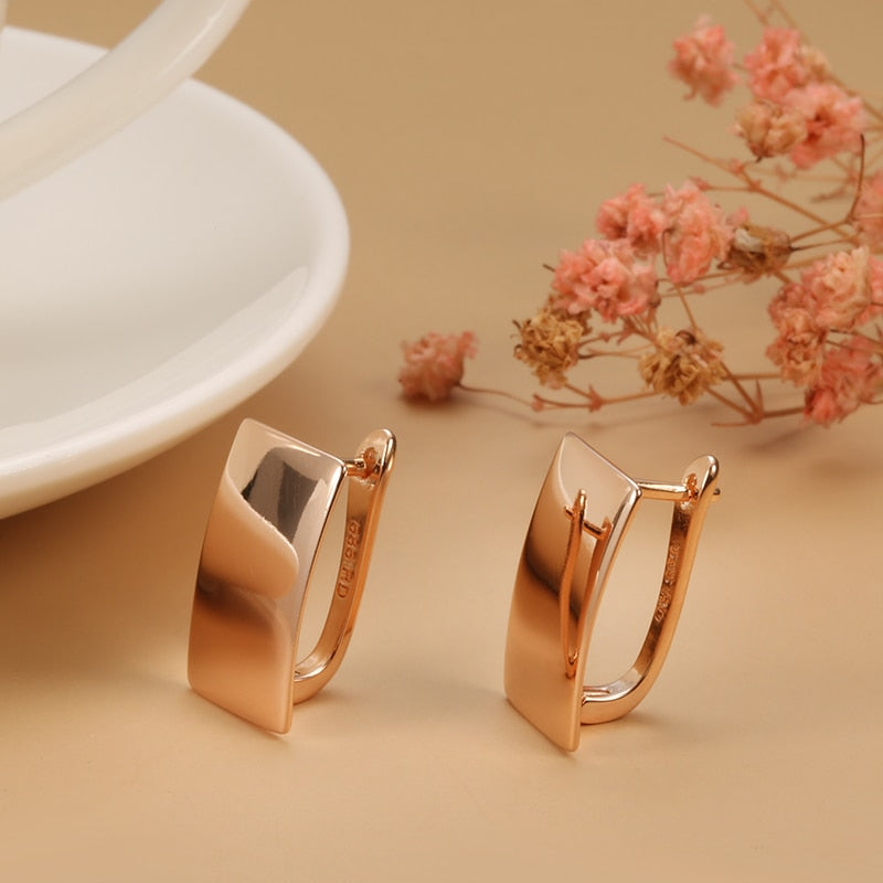 Peris Gems Glossy Dangle Earrings for Women | Rose Gold Earring Collection Glossy Dangle Earring for Women Rose Gold Earring Collection SHEIN Amazon Temu