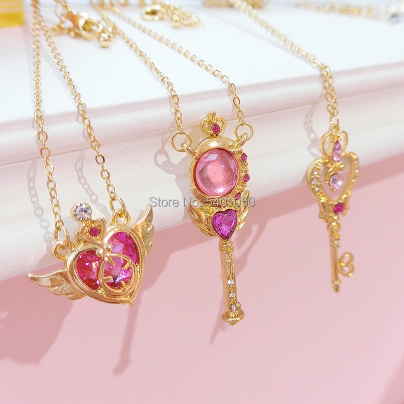 Peris Gems Gold and Pink Diamond Pendant Necklaces for Women SHEIN Amazon Temu