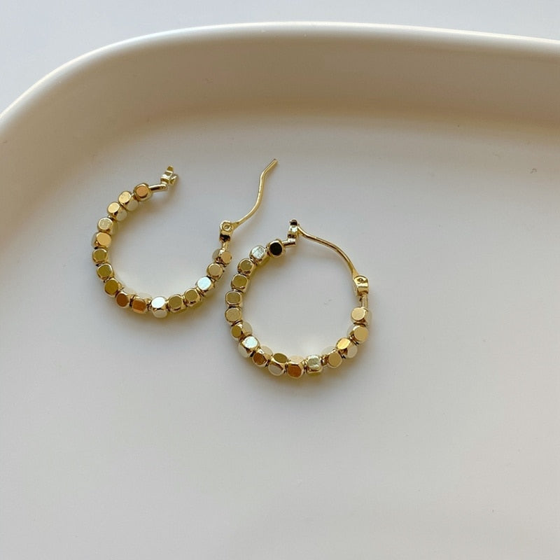 Peris Gems Gold Ball Hoop Earrings for Women | Stud Earrings SHEIN Amazon Temu