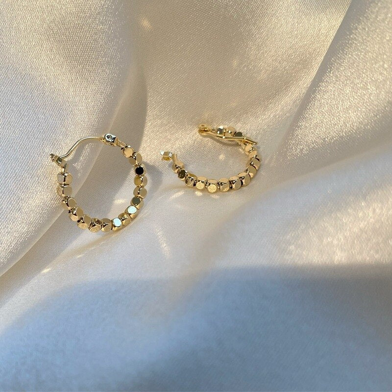Peris Gems Gold Ball Hoop Earrings for Women | Stud Earrings SHEIN Amazon Temu