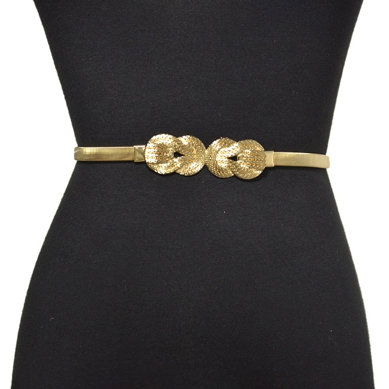 Peris Gems Gold Chain Waist Belt for Women | 70-85cm Waist Size Metal Belts Gold Chain Waist Belt for Women | 70-85cm Waist Metal Belts SHEIN Amazon Temu