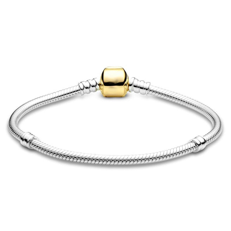 Peris Gems Gold Charm / 16cm Silver Chain Charm Bracelets | Silver Love Bracelet SHEIN Amazon Temu