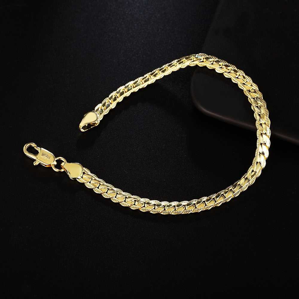 Peris Gems Gold Cuban Chain Necklace Unisex | 18k Gold Plated SHEIN Amazon Temu