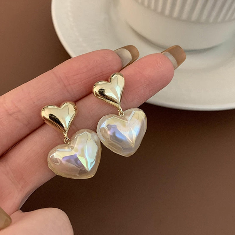 Peris Gems Gold Dangle Stud Earrings for Women | Pearl Earrings SHEIN Amazon Temu