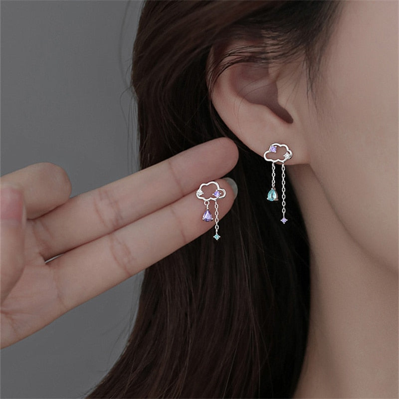 Peris Gems Gold Dangle Stud Earrings for Women | Pearl Earrings SHEIN Amazon Temu