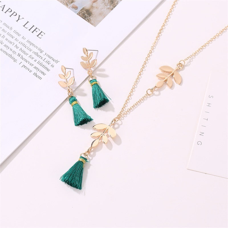 Peris Gems Gold Diamond Necklace and Earrings Set | Diamond Jewelry Sets SHEIN Amazon Temu