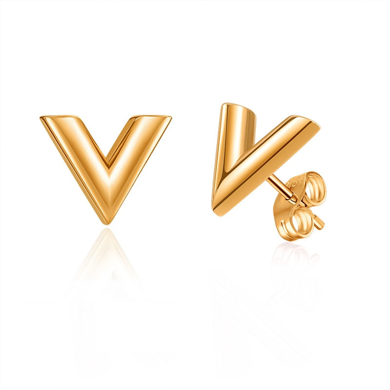 Peris Gems Gold Diamond Stud Earrings for Women | Small Crystal Earrings SHEIN Amazon Temu