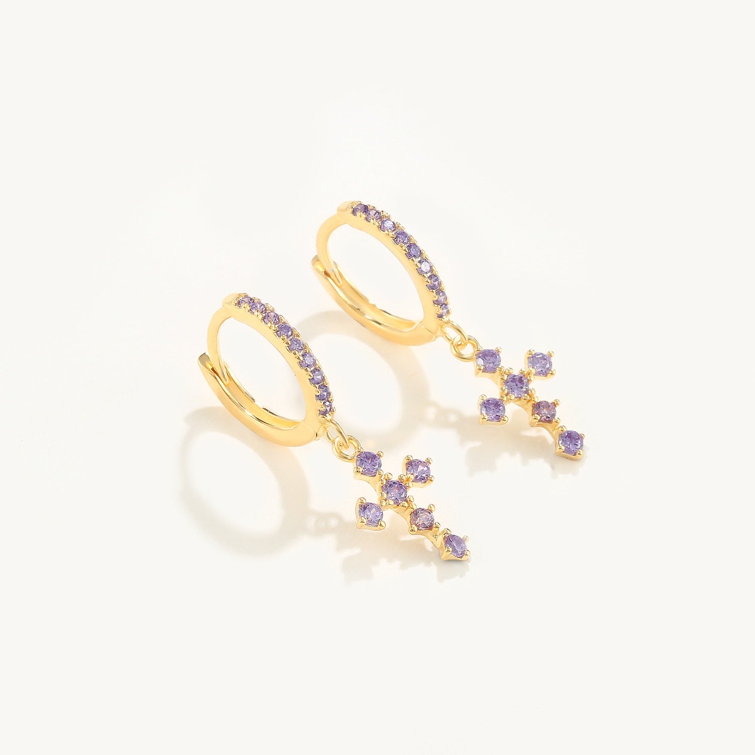 Peris Gems Gold Diamond Stud Turquoise Hoop Earrings for Women | Sterling Silver Gold Earrings SHEIN Amazon Temu
