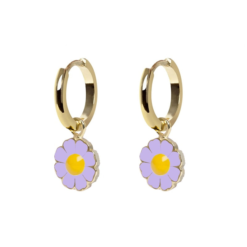 Peris Gems Gold Diamond Stud Turquoise Hoop Earrings for Women | Sterling Silver Gold Earrings SHEIN Amazon Temu