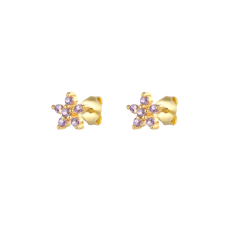 Peris Gems Gold Diamond Stud Turquoise Hoop Earrings for Women | Sterling Silver Gold Earrings SHEIN Amazon Temu