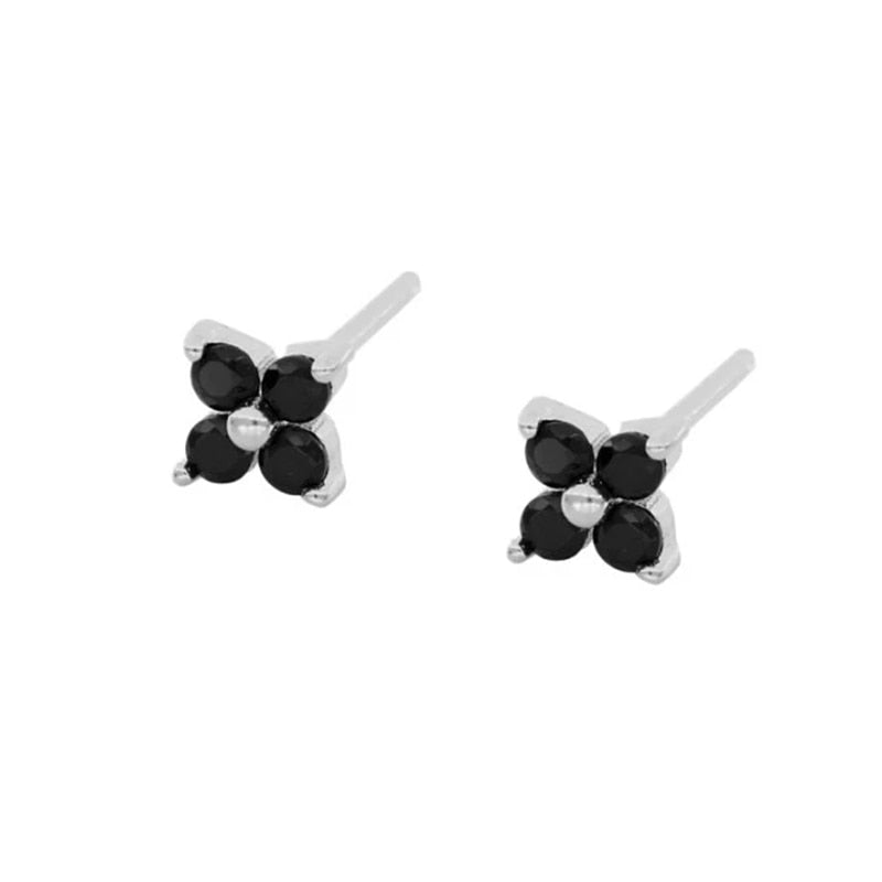 Peris Gems Gold Diamond Stud Turquoise Hoop Earrings for Women | Sterling Silver Gold Earrings SHEIN Amazon Temu