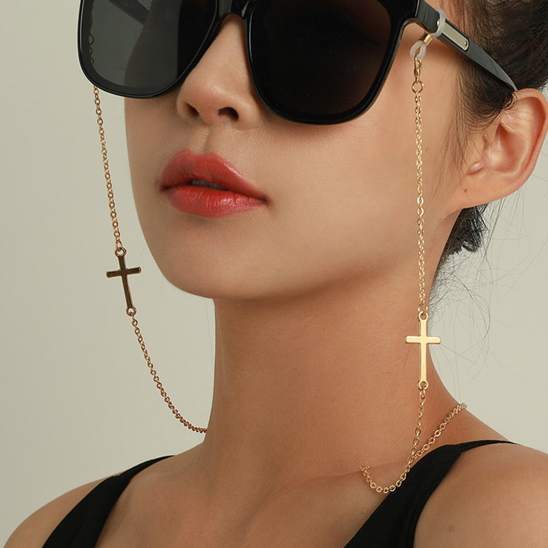 Peris Gems Gold Feather Eyeglass Chain | Butterfly Sunglasses Strap Holder SHEIN Amazon Temu