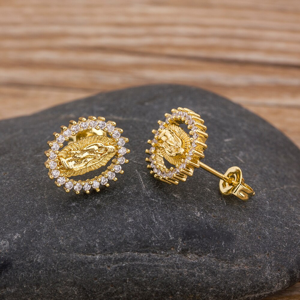 Peris Gems Gold Gold Eternity Diamond Stud Earrings for Women SHEIN Amazon Temu