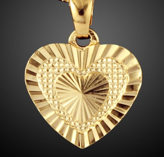 Peris Gems Gold Heart Pendant Necklace for Women | Love Necklace SHEIN Amazon Temu