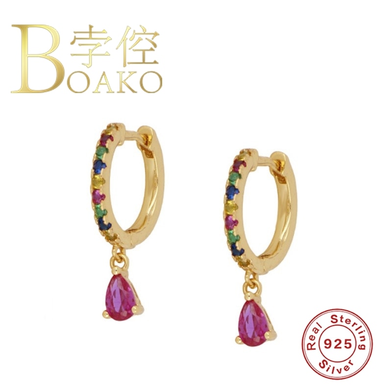 Peris Gems Gold Hoop Diamond Earrings for Women | Round Gold Silver Luxury Earrings for Women SHEIN Amazon Temu