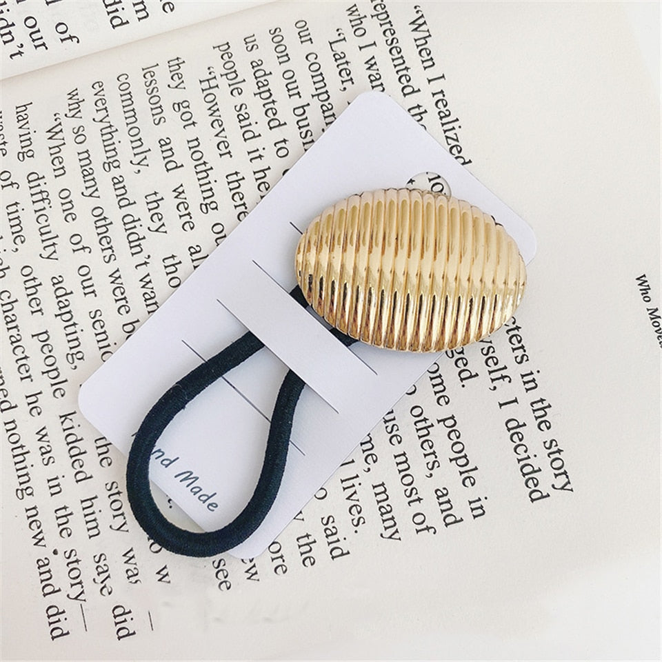 Peris Gems Gold Pearl Elastic Rope Hair Ties for Women SHEIN Amazon Temu