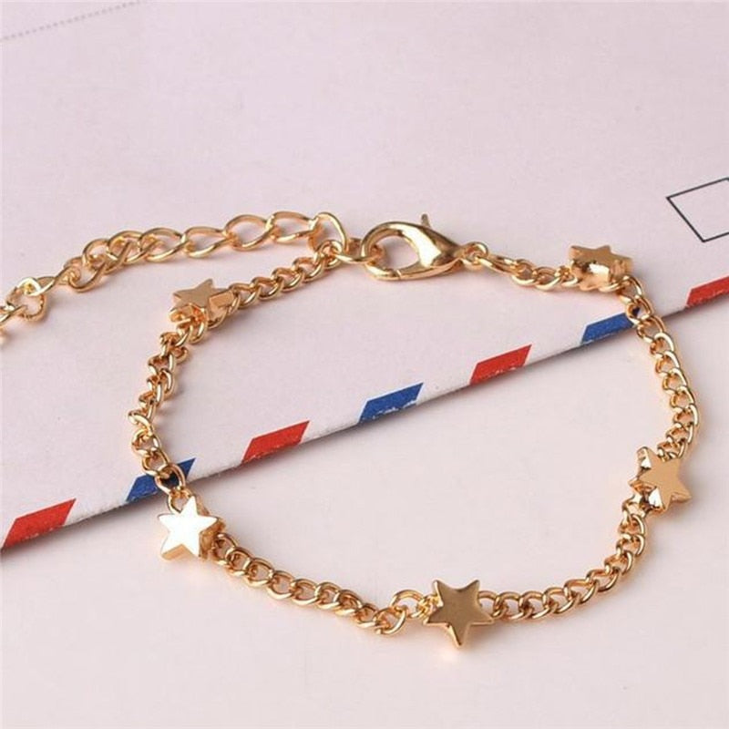 Peris Gems Gold Pearl Moon Bracelet for Women | Gold Romantic Bracelet SHEIN Amazon Temu