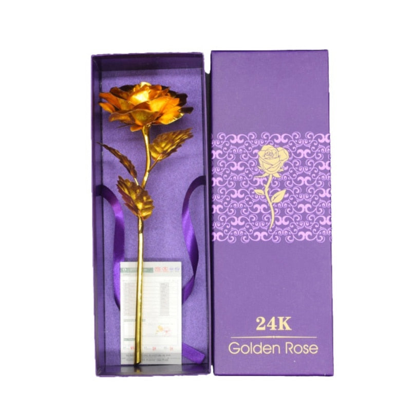 Peris Gems Gold Plated 24K Rose Flower Gift for Women | Light Up LED Flower Gold Plated 24K Rose Flower Gift for Women | LED Flower SHEIN Amazon Temu