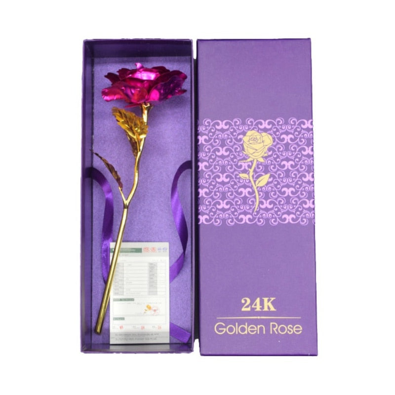 Peris Gems Gold Plated 24K Rose Flower Gift for Women | Light Up LED Flower Gold Plated 24K Rose Flower Gift for Women | LED Flower SHEIN Amazon Temu
