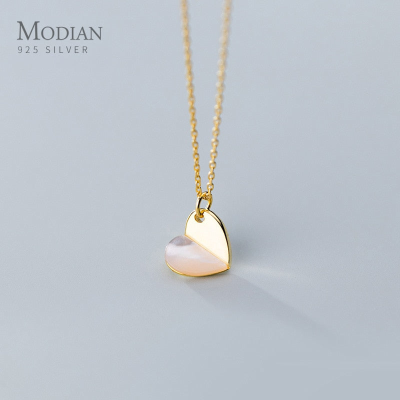 Peris Gems Gold Romantic Hearts Pendant Necklace for Women | 925 Sterling Silver Link Chain Gold Romantic Hearts Pendant Necklace for Women 925 Sterling SHEIN Amazon Temu