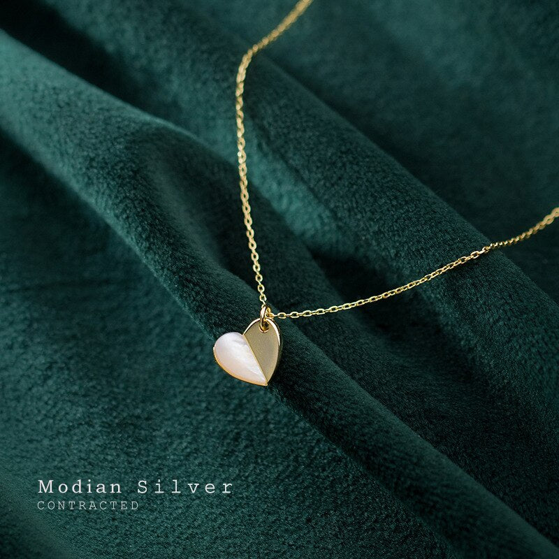Peris Gems Gold Romantic Hearts Pendant Necklace for Women | 925 Sterling Silver Link Chain Gold Romantic Hearts Pendant Necklace for Women 925 Sterling SHEIN Amazon Temu