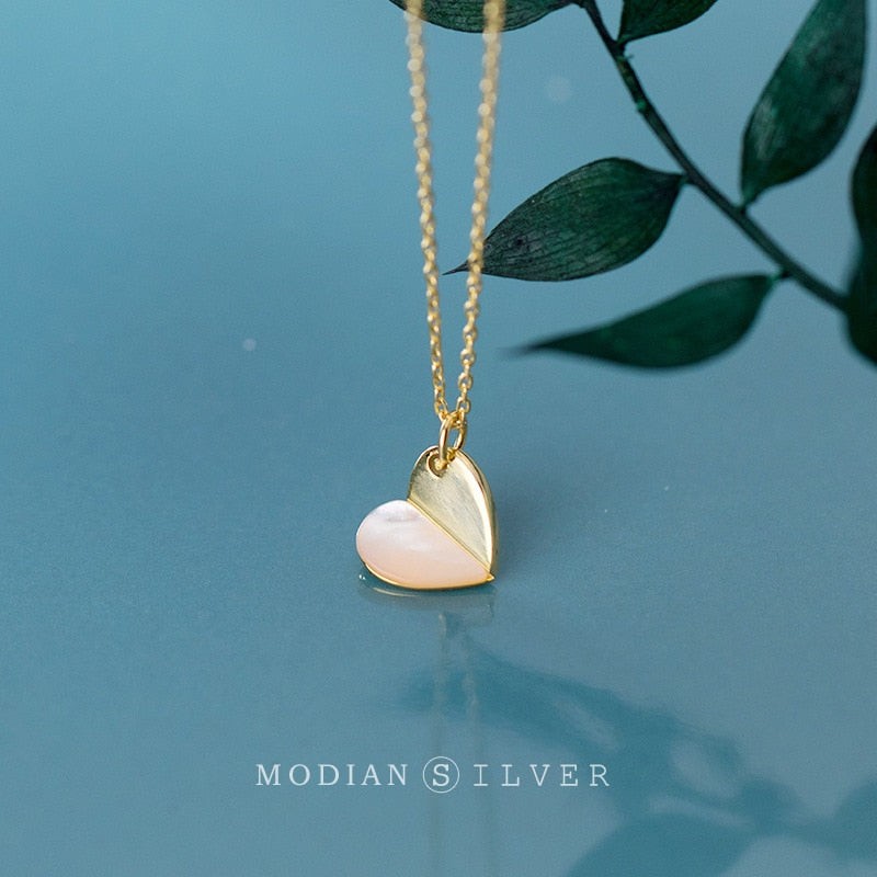 Peris Gems Gold Romantic Hearts Pendant Necklace for Women | 925 Sterling Silver Link Chain Gold Romantic Hearts Pendant Necklace for Women 925 Sterling SHEIN Amazon Temu