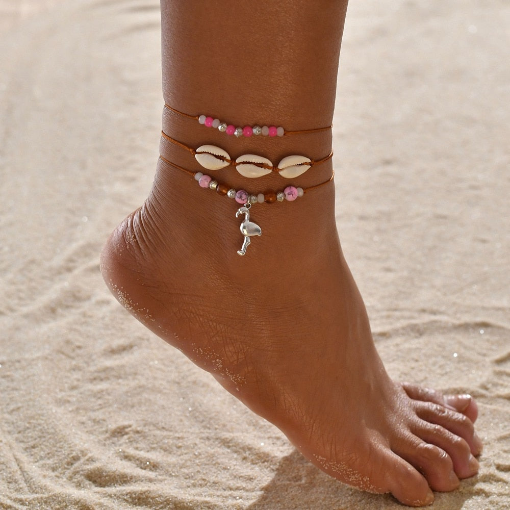 Peris Gems Gold Seashell Anklets for Women | Diamond Ankle Bracelet SHEIN Amazon Temu