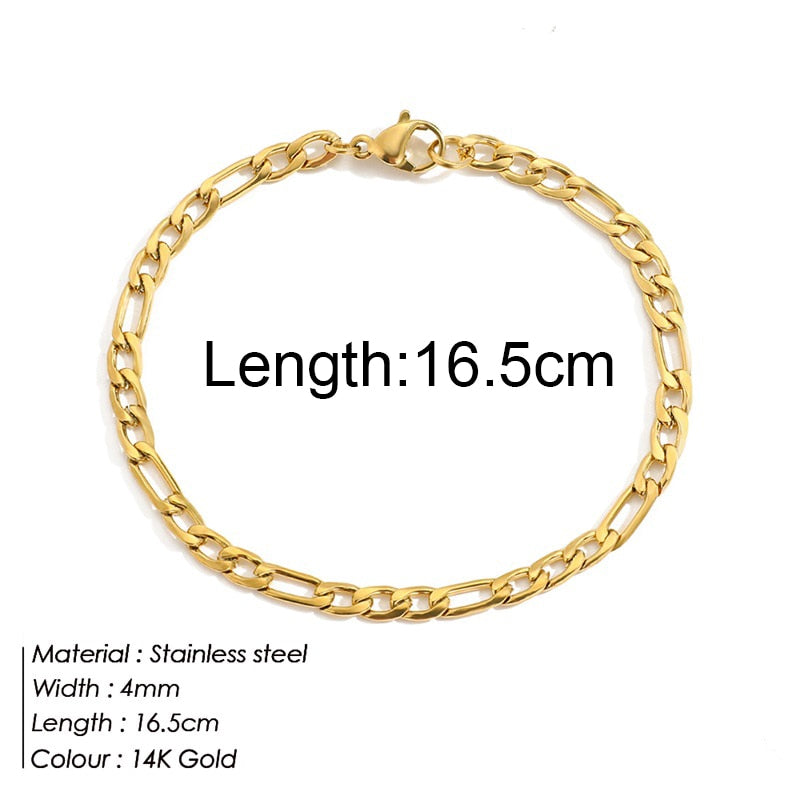 Peris Gems Gold Twist Snake Chain Bracelet | Stainless Steel Bracelets SHEIN Amazon Temu