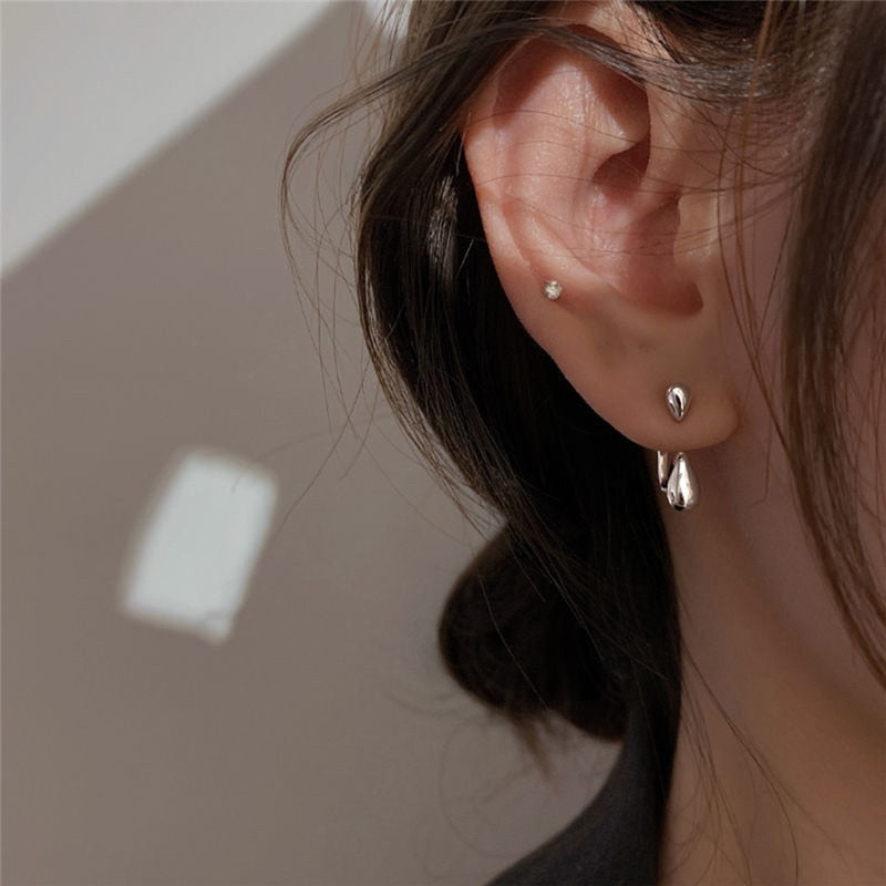 Peris Gems Gold Waterdrop Earrings | Women&